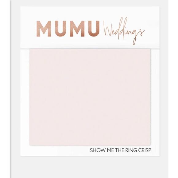 Show Me Your Mumu Shannon One Shoulder Bridesmaid Show Me The Ring Chiffon NWT M - Picture 5 of 7